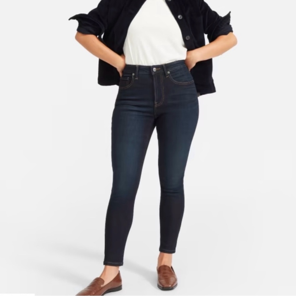 Everlane The curvy High Rise Skinny Jeans Size 33